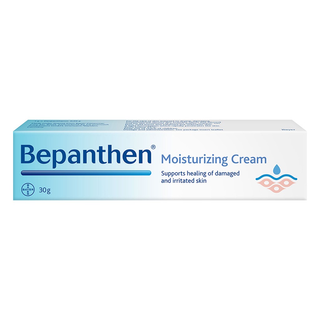 Bepanthen Moisturizing Cream For Dry, Damaged & Irritated Skin 30g