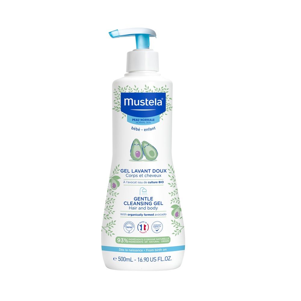 Mustela Baby Gentle Cleansing Gel For Hair & Body 500 mL