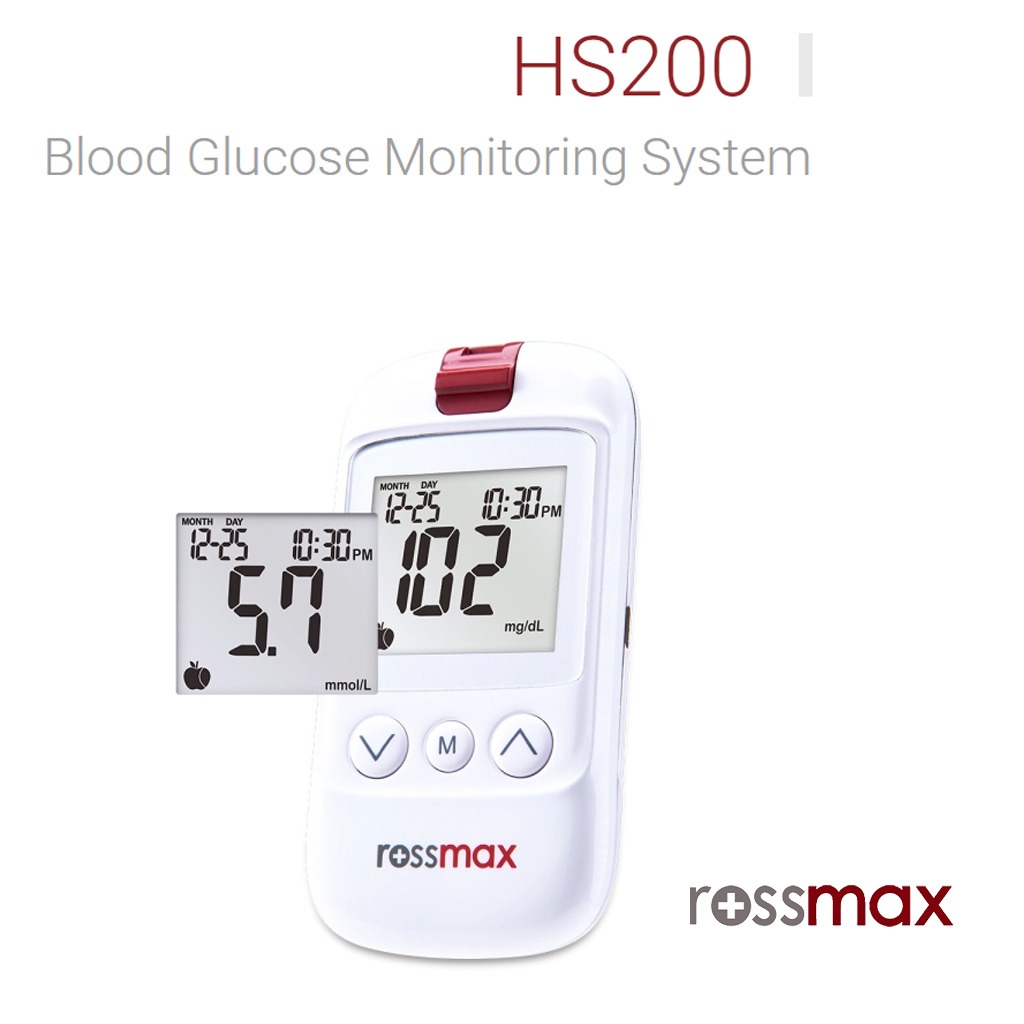 rossmax blood glucose meter