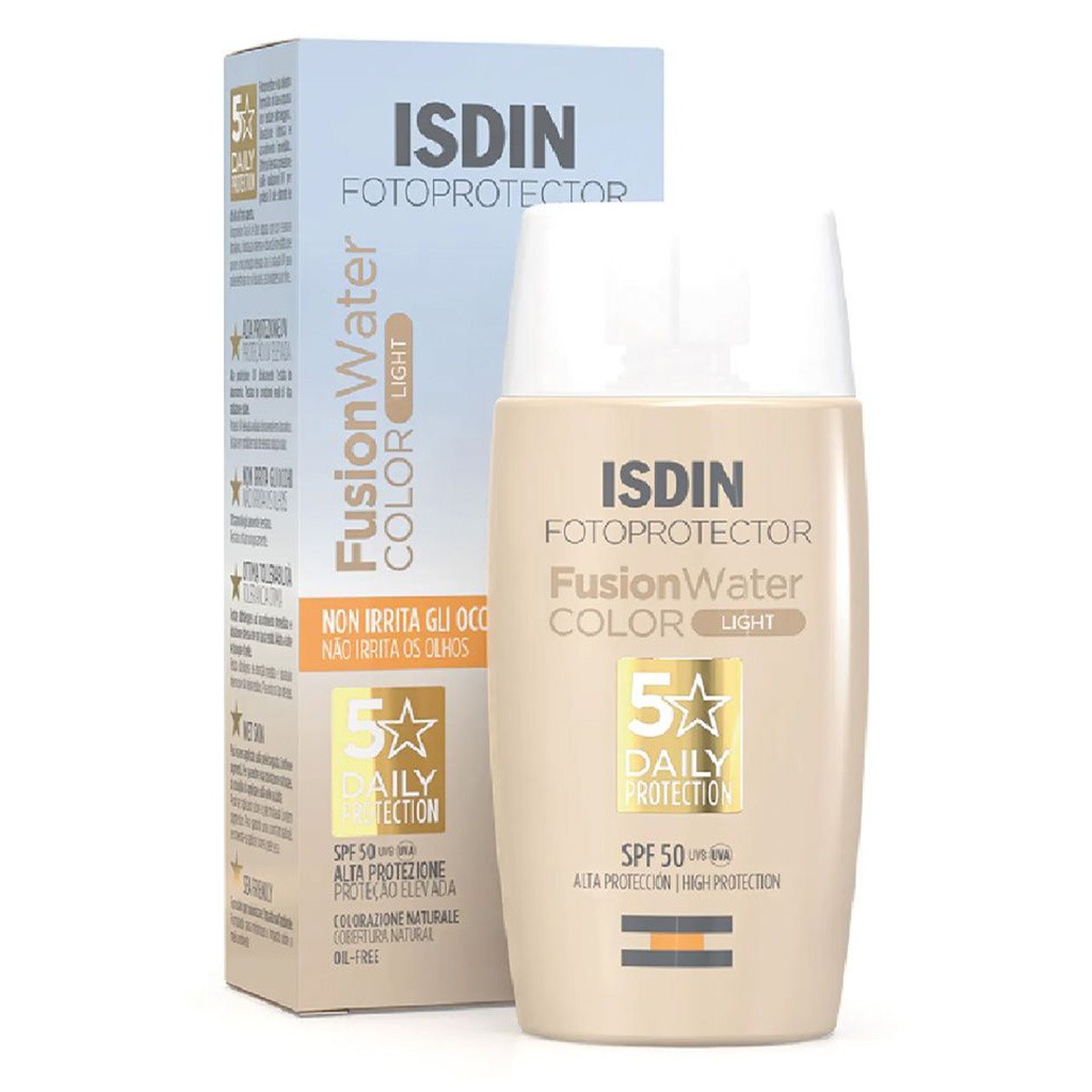 Isdin Fotoprotector SPF 50 Fusion Water Color Light Tinted 50 mL